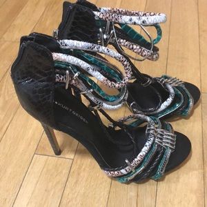 Kurt Geiger snakeskin heels! Rare find.